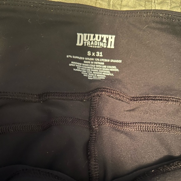 Duluth Trading Co classic stretch straight leggings sz s/31 - Picture 3 of 7